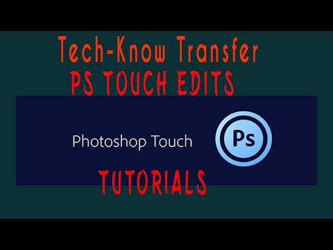 PS Touch Edits - Installation - An app just like photoshop in PC and MAC