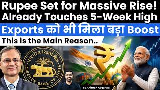 Indian Rupee Set for Massive Rise! Touches 5-Week High. Exports get huge Boost. US Iran Deal.