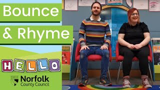 Online Bounce U0026 Rhyme 2020 Session 1 With Adam U0026 Hannah At The Millennium Library