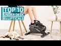 Top 10:Best Under Desk Ellipticals for 2020 / Mini Elliptical Bike Pedal Machine / Exercise, Fitness