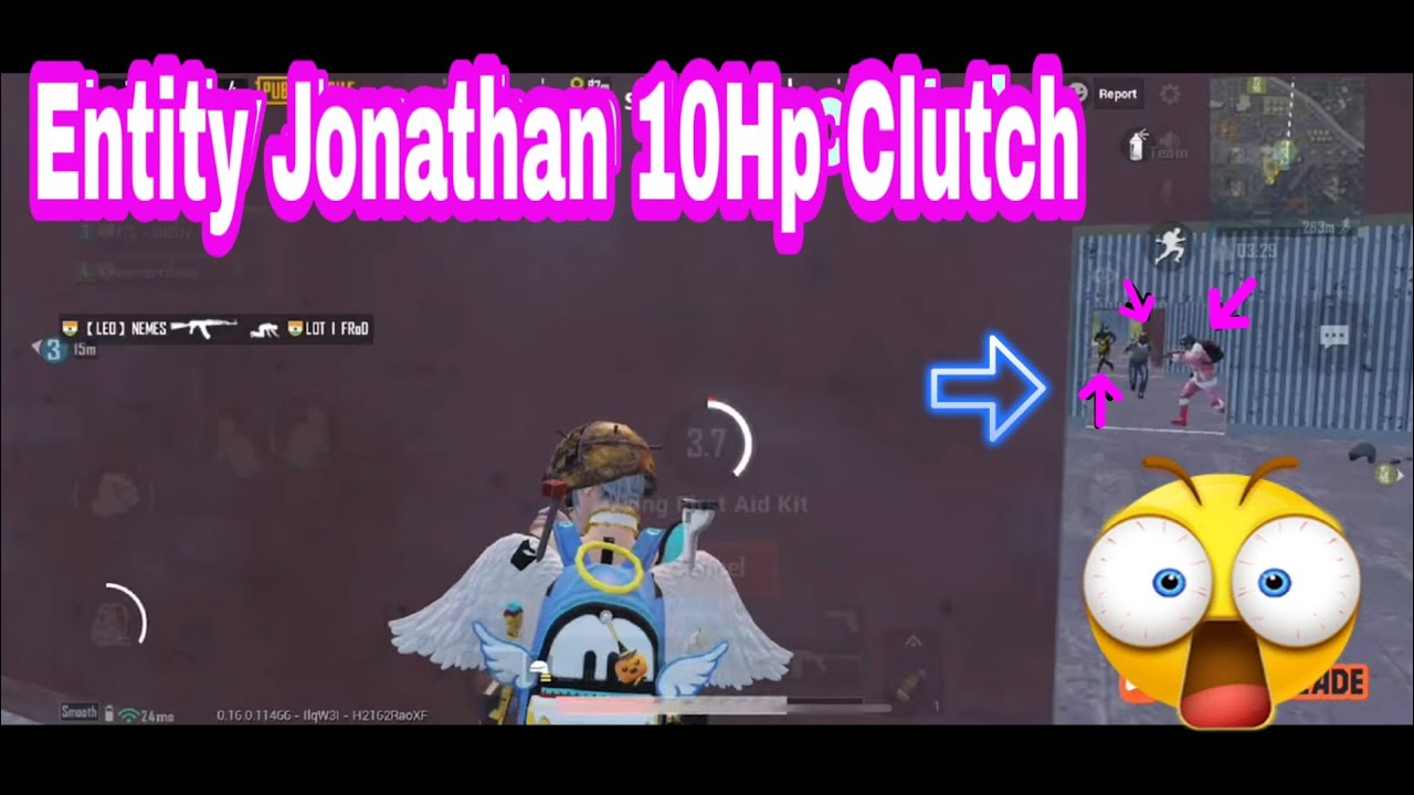 Entity Jonathan 10hp Amazing Clutch | Jonathan 1vs4 moments
