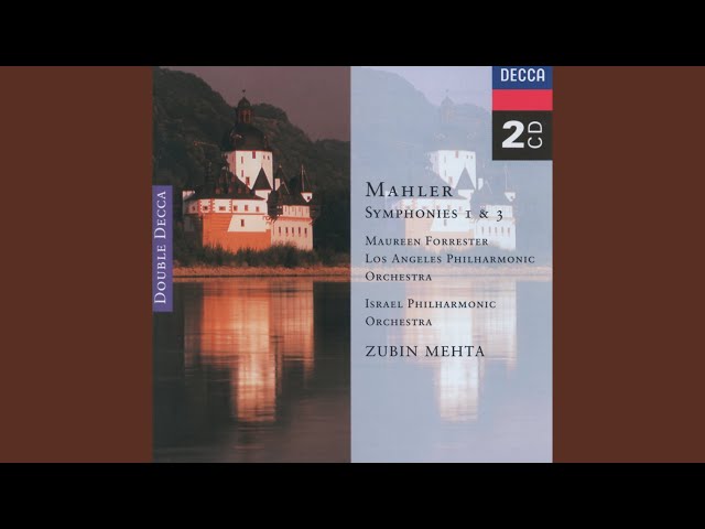 Mahler - Symphonie n° 3 : 3e mvt : Philh Los Angeles / E-P.Salonen