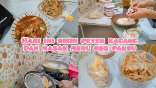 BIKIN PEYEK KACANG ANTI GAGAL DAN KRIUK TAHAN LAMA | MASAK MENU REQUEST PAKSU