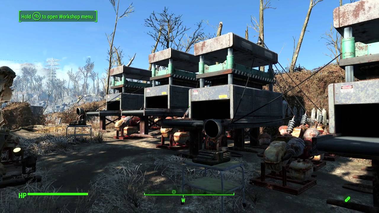 Fallout 4 Contraptions Workshop Mass Production Youtube