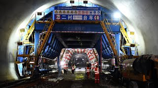 Chinas Xinjiang completes worlds longest expressway tunnel