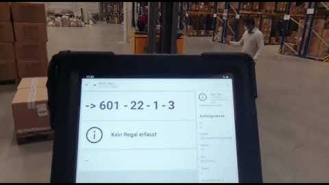 INTRANAV RTLS (UWB + RFID) Smart Warehouse App - Forklift AutoID & Prozess-Buchung & Staplerortung