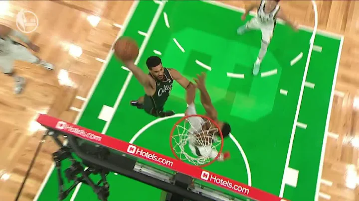 TATUM PUNCHED IT ON GIANNIS