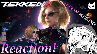 NINAAAA OMGGG Tekken 8 - NINA WILLIAMS Reveal \& Gameplay Trailer - Voice Reaction -