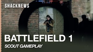 BATTLEFIELD 1 Closed Alpha: Scout gameplay (ULTRA SETTINGS)