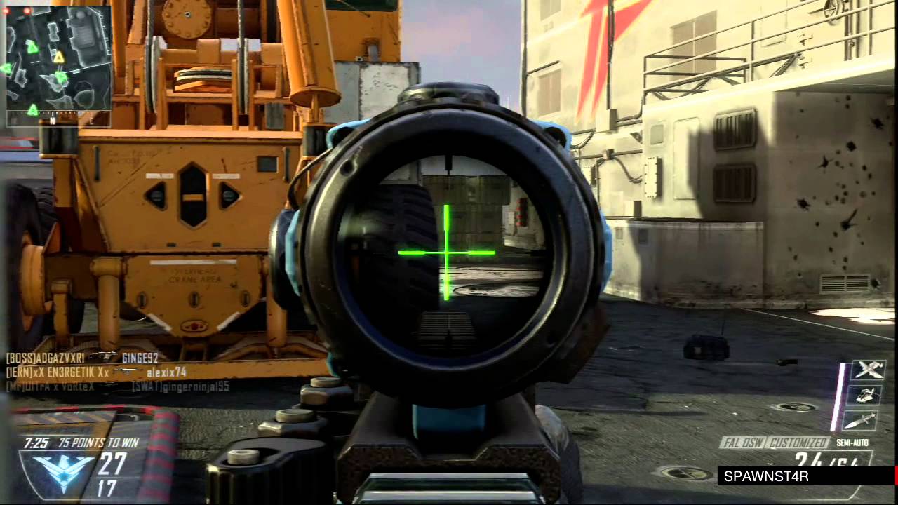 Black Ops 2 : 3 shot burst fun FTW
