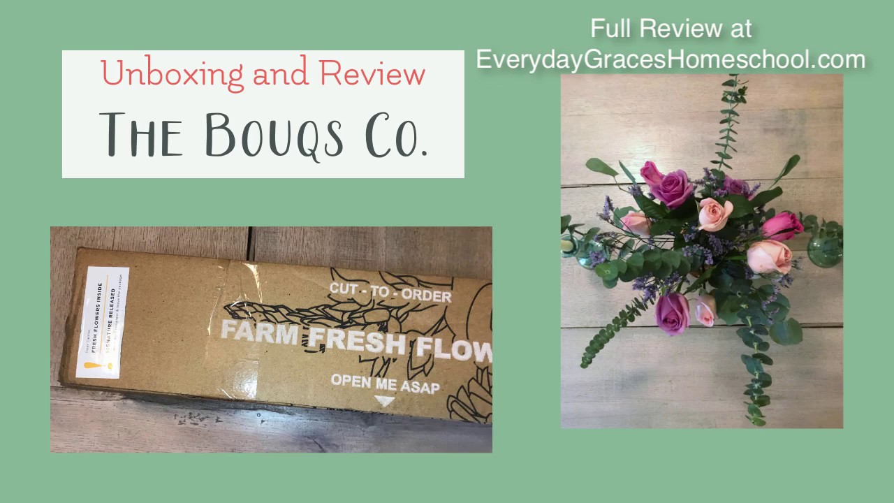 The Bouqs Co. Unboxing and Review - YouTube