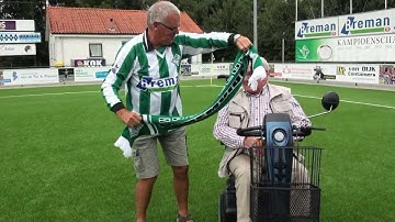 Het oudste en trouwste lid Berend Pleijsier 60 jaar getrouwd !!!