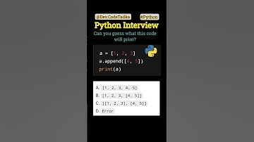Python MCQ That Stumps 90% of dev | Web Interview Prep 2025 #python #web #webdesign #coding