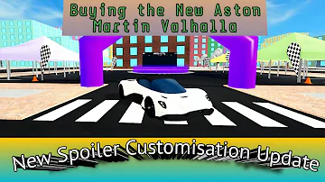 Buying the New Aston Martin Valhalla | Car Dealership Tycoon | Roblox