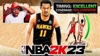 THIS JUMPSHOT IN NBA 2K23 END UP BEING META... BEST JUMPSHOT?