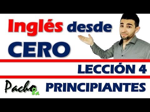 Lección 4 - Presente continuo, progresivo o gerundio afirmativo-Reglas ING | Curso inglés GRATIS