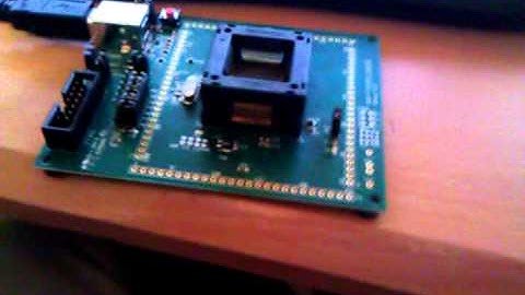 MSP430F6638 blinking led