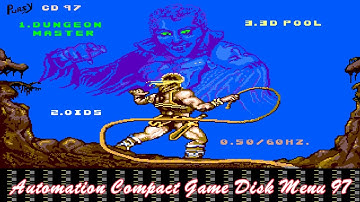 Atari ST E Automation Compact Game Disk Menu 97