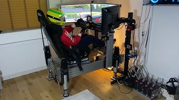 PT actuators  motion rig on iracing