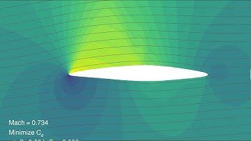 Circle to airfoil optimization