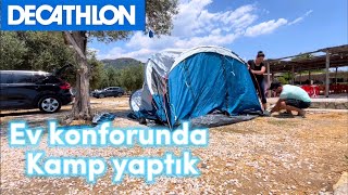 Assos’ta denize sıfır huzurlu bir kamp yaptık(1. Bölüm) rüya kamp