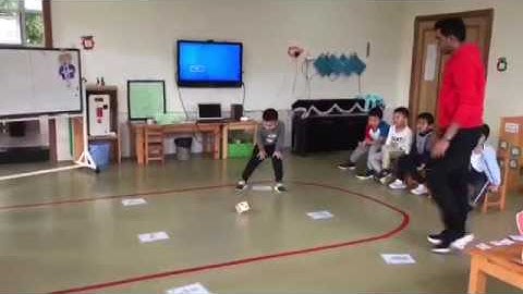 ESL fun dice game # toss the dice and jump