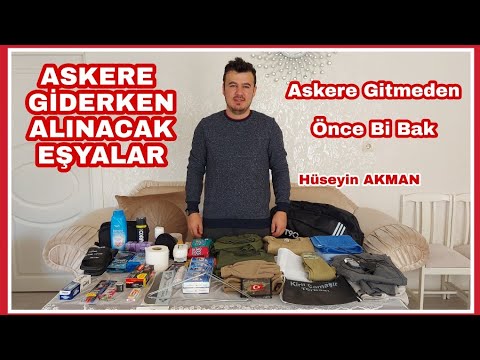 Askere giderken alınması