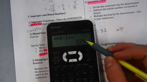 Math 8 - 3.2 - Adding and Subtracting Fractions - Part 2 (Video B)