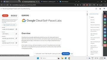 Monitoring Multiple Projects with Cloud Monitoring || GSP090