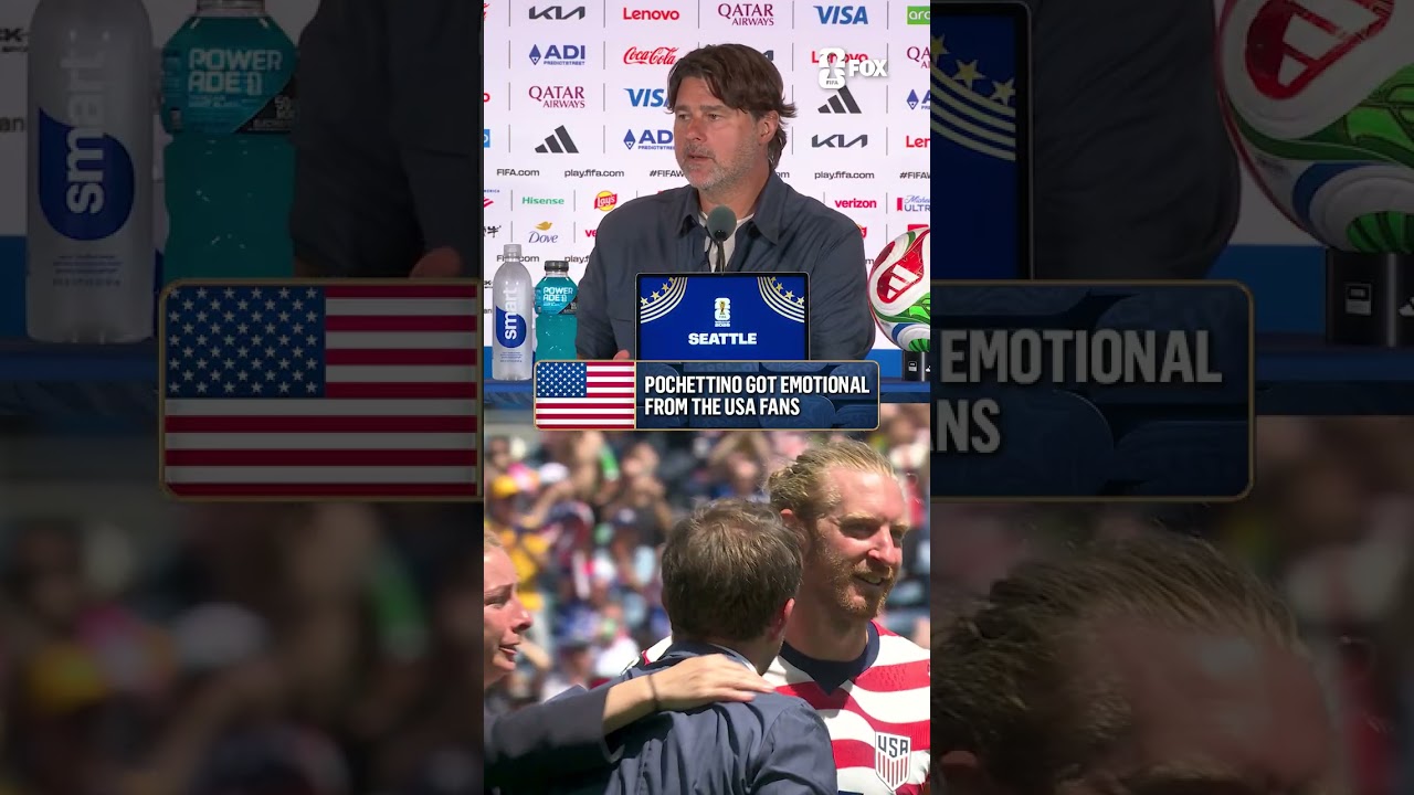 USMNT HC Mauricio Pochettino on why the support and energy from the Seattle crowd made him emotional