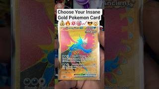 Choose The Best Amazing Pokemon Gold Card  🤑 #pokemoncards #pokemon #pokemontcg #pokémon