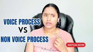 Voice Process vs Non Voice Process jobs (Telugu) | @VoiceofSoftware  #softwarestories screenshot 2
