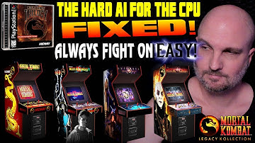DOMINATE The CPU FINALLY In Classic Mortal Kombat Games In The MK Legacy Kollection