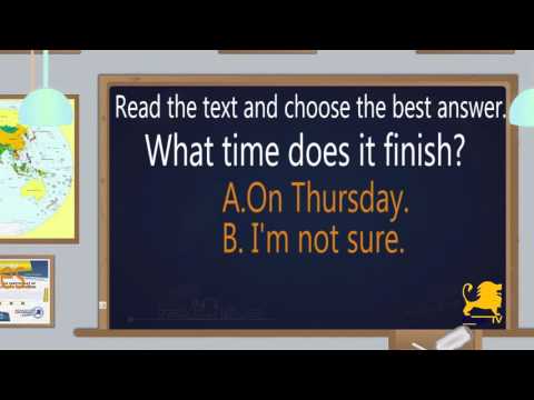 მეორე ტური - მეოთხე კლასის ინგლისური ენის ტესტის მიმოხილვა