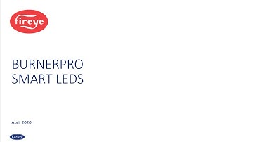 BurnerPRO: Training Video - Smart LEDs