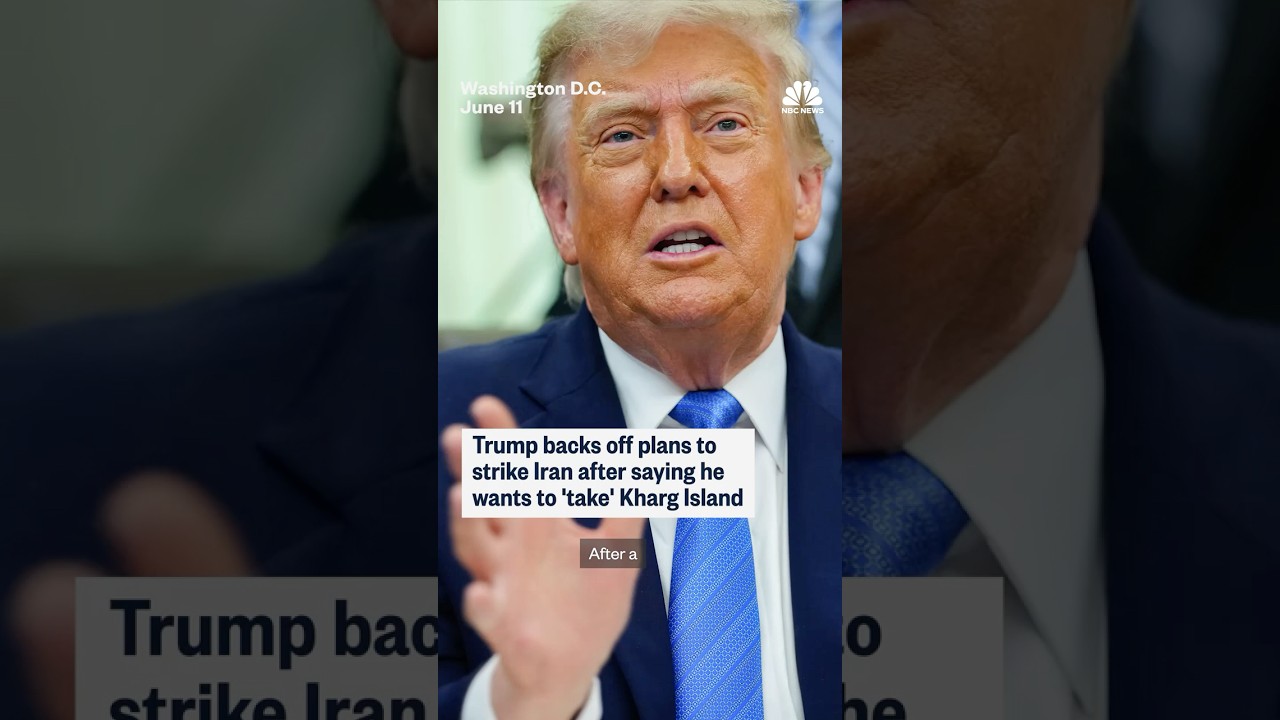 Trump backs off plan to strike Iran after saying he wants to ‘take’ Kharg Island