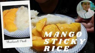 Mango Sticky Rice Thailand Dessert