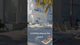 smoking areas at the Riu reggae montego bay