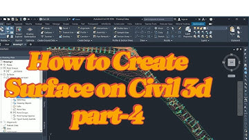 Create Ground Surface in Civil 3D | Full Guide in Afan Oromo Part-4