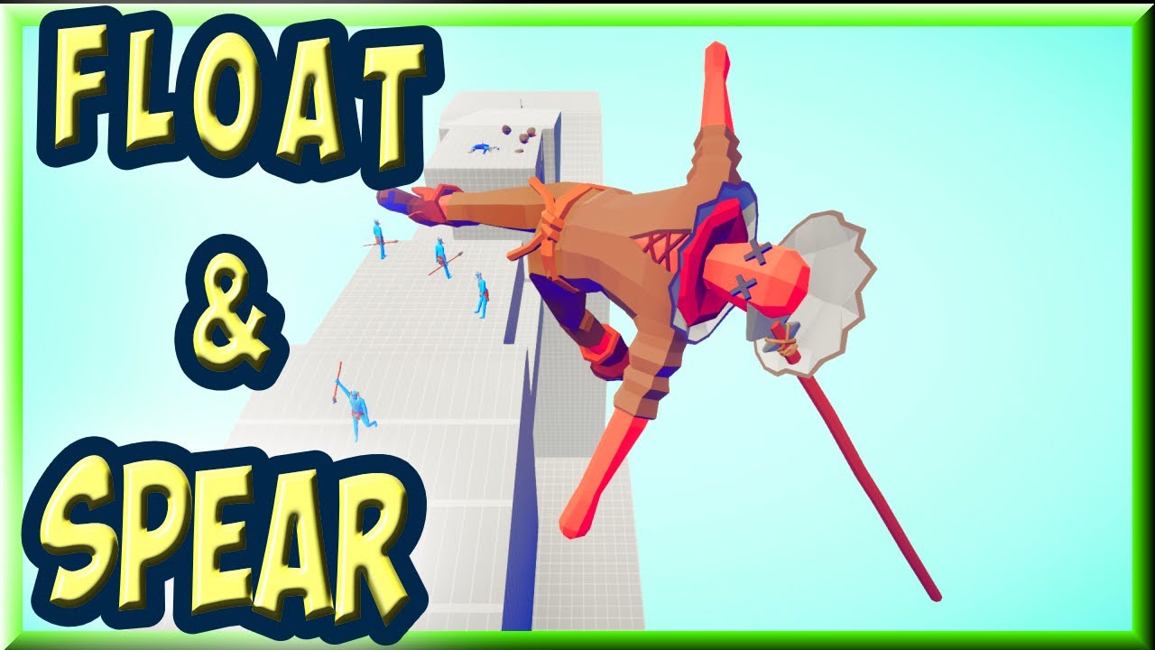 🕯Float & Spear! Spear Thrower and Candlehead vs Every Faction 2v1 + Bonus - TABS MODS GAMEPALAY