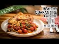 10 Minute Healthy Meal with Beans, Tomato and Crusty Bread
