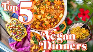 5 Vibrant Vegan Dinner Recipes: Packed With Protein!