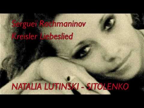 Natalia Sitolenko performs LIEBESLIED by Rachmaninoff-Kreisler