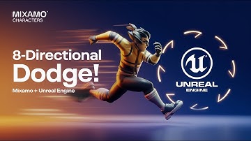 How to Add 8-Directional Dodge Animations to Mixamo Characters in Unreal Engine!