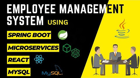 Employee Management System Project using React JS + Spring Boot + MySQL | Spring Boot Microservices