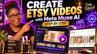 How to Create Etsy Listing Videos with Meta Muse AI | Easy AI Video Tutorial