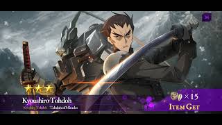 Tetsuo play's Code Geass: lost stories summons and characters upgrades