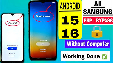 All Samsung FRP Bypass 2025(Working Done) Android 14/15/16 Safe Method 💯% FRP Unlock Without PC 2026