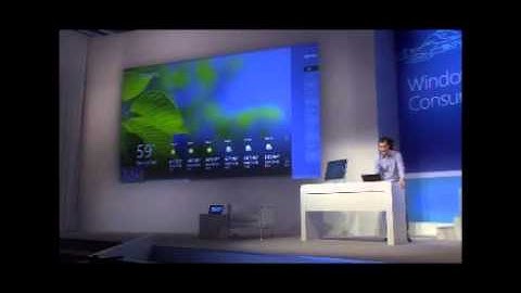 Windows 8 - Navigating on a Laptop