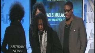 THE MARS VOLTA TAKE HOME HARD ROCK GRAMMY FOR DINNER